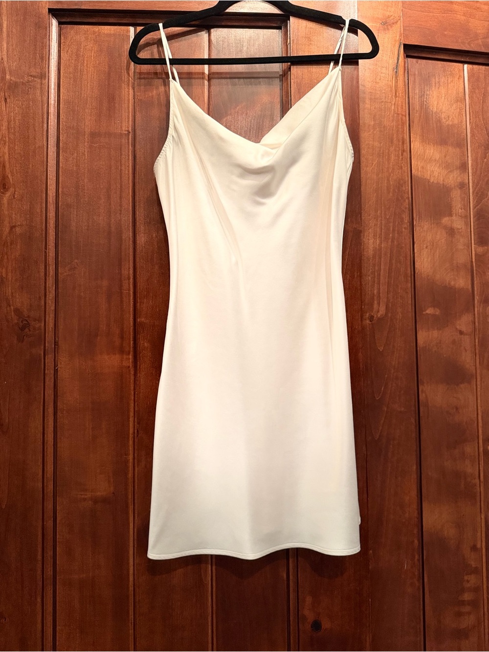 Fleur du Mal Silk Slip Mini Dress